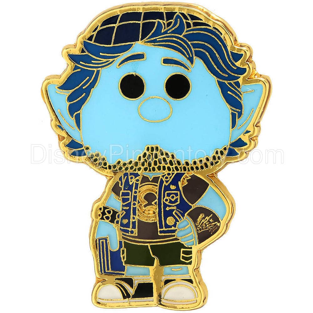 Funko Pop! Disney Pixar Onward Barley Lightfoot Enamel Pin - BoxLunch Exclusive - Pin 16509