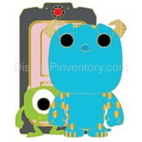 Funko Pop! by Loungefly Pixar Blind Box Pin Collection - Sulley & Mike Pin - Pin 18354