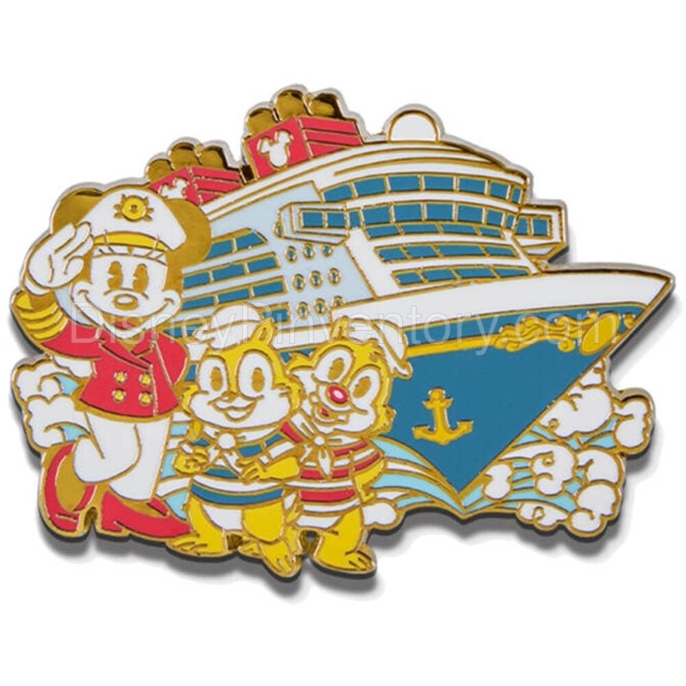 D23 Exclusive Gold Member Collector Pin Set 2022 - Disney Cruise Line Pin - Pin 19657