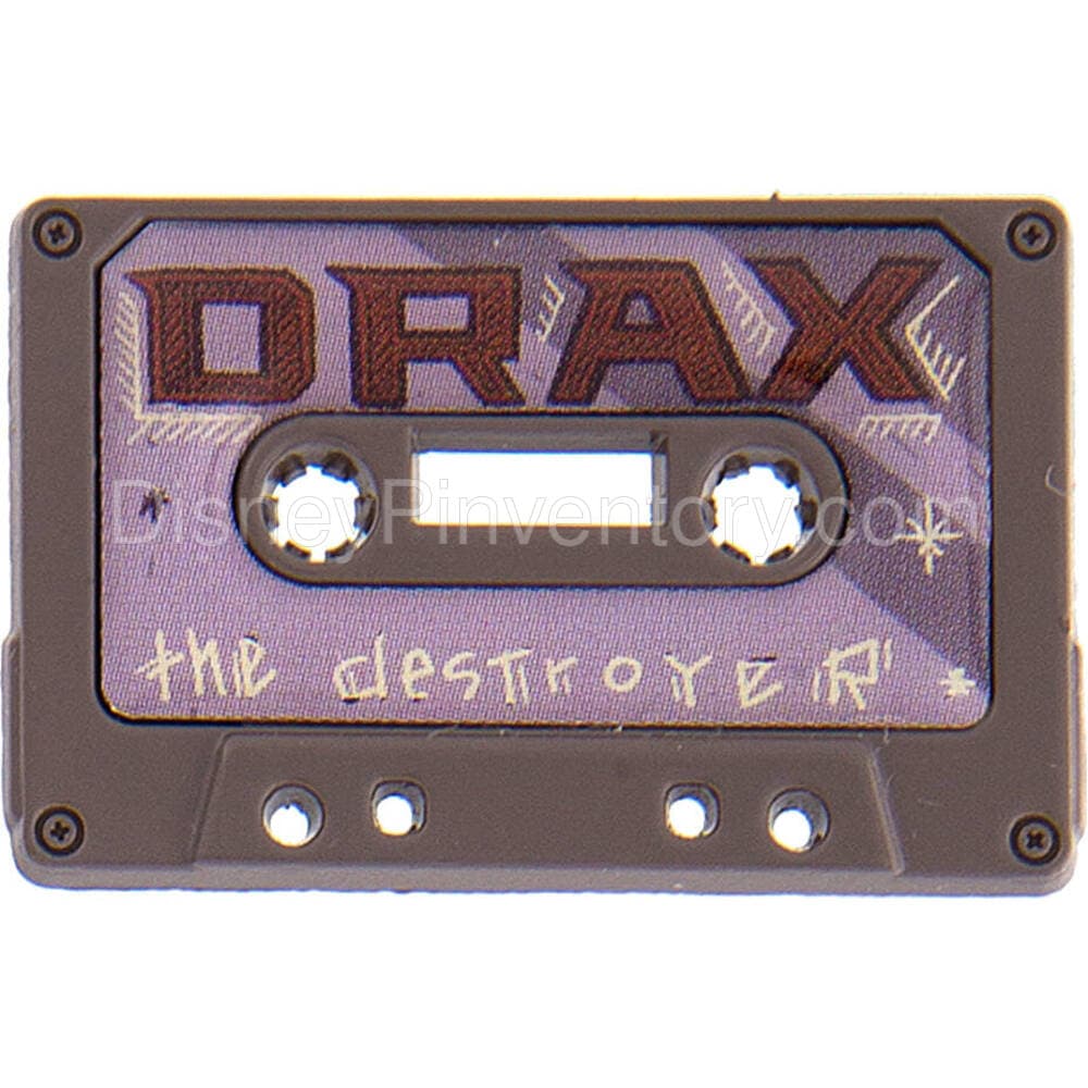 Guardians of the Galaxy Cassette Tape Pin Set - Drax Pin - Pin 19819