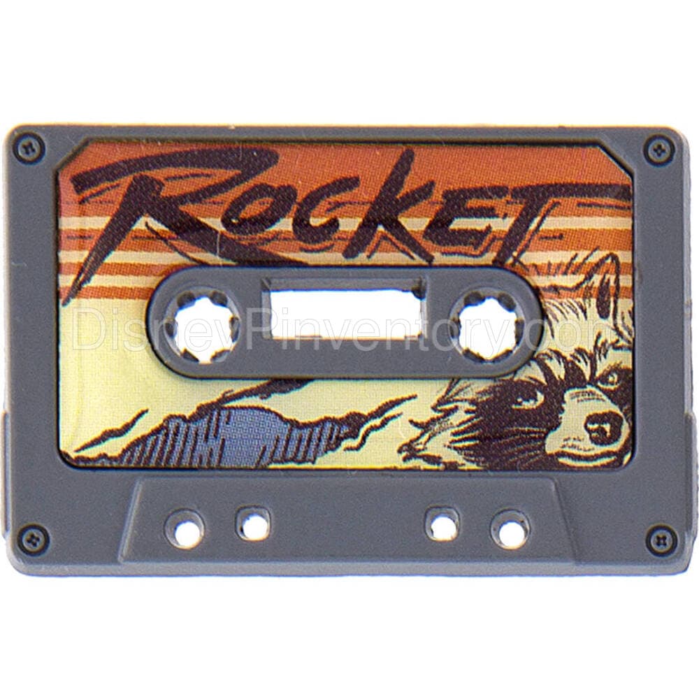 Guardians of the Galaxy Cassette Tape Pin Set - Rocket Pin - Pin 19820