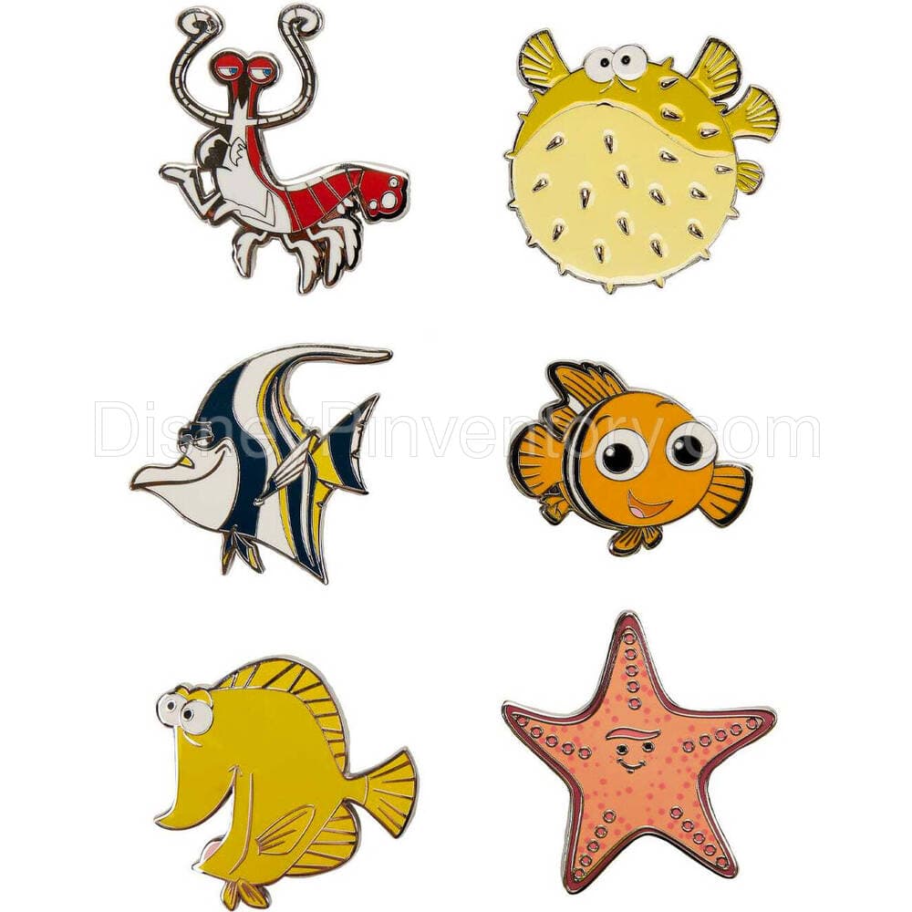 Finding Nemo Fish Tank Buddies Blind Box Pin Set - Pin 21324