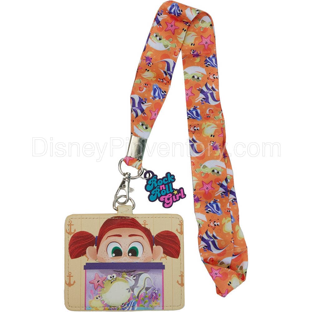 Finding Nemo Darla Fish Tank Lanyard with Card Holder - Pin 21336