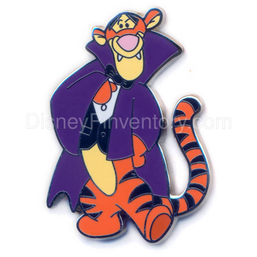 Disney Happy Halloween 2022 Winnie the Pooh Pin Set - Tigger as a Vampire Pin - Pin 22300
