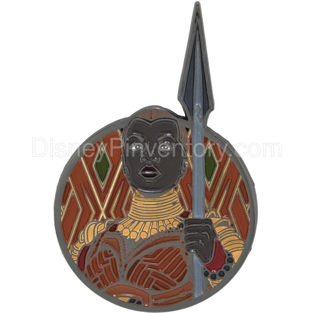 Marvel Black Panther Okoye Enamel Pin - BoxLunch Exclusive - Pin 23814