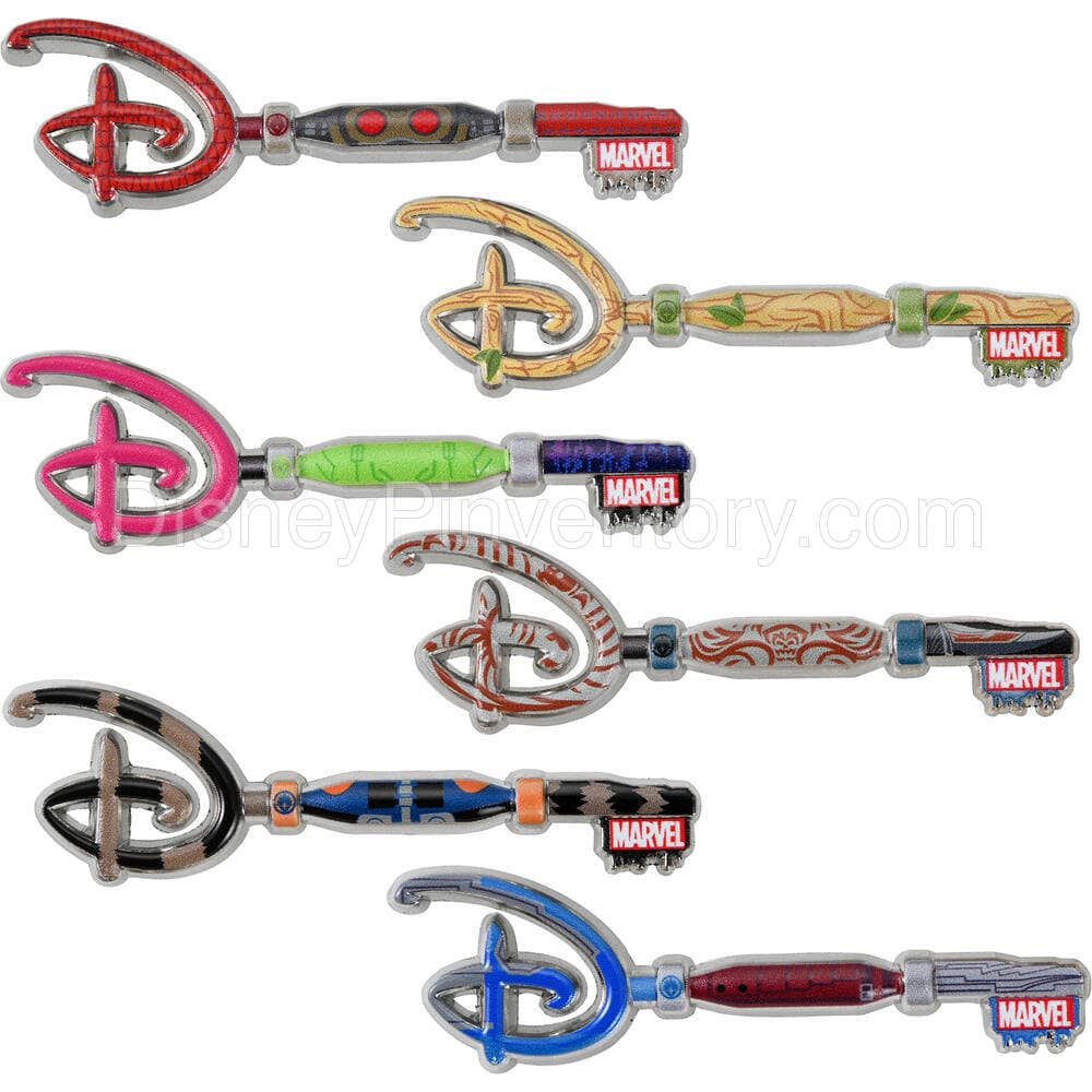 Guardian of the Galaxy Series Collectible Key Mystery Pin Set - Pin 23916