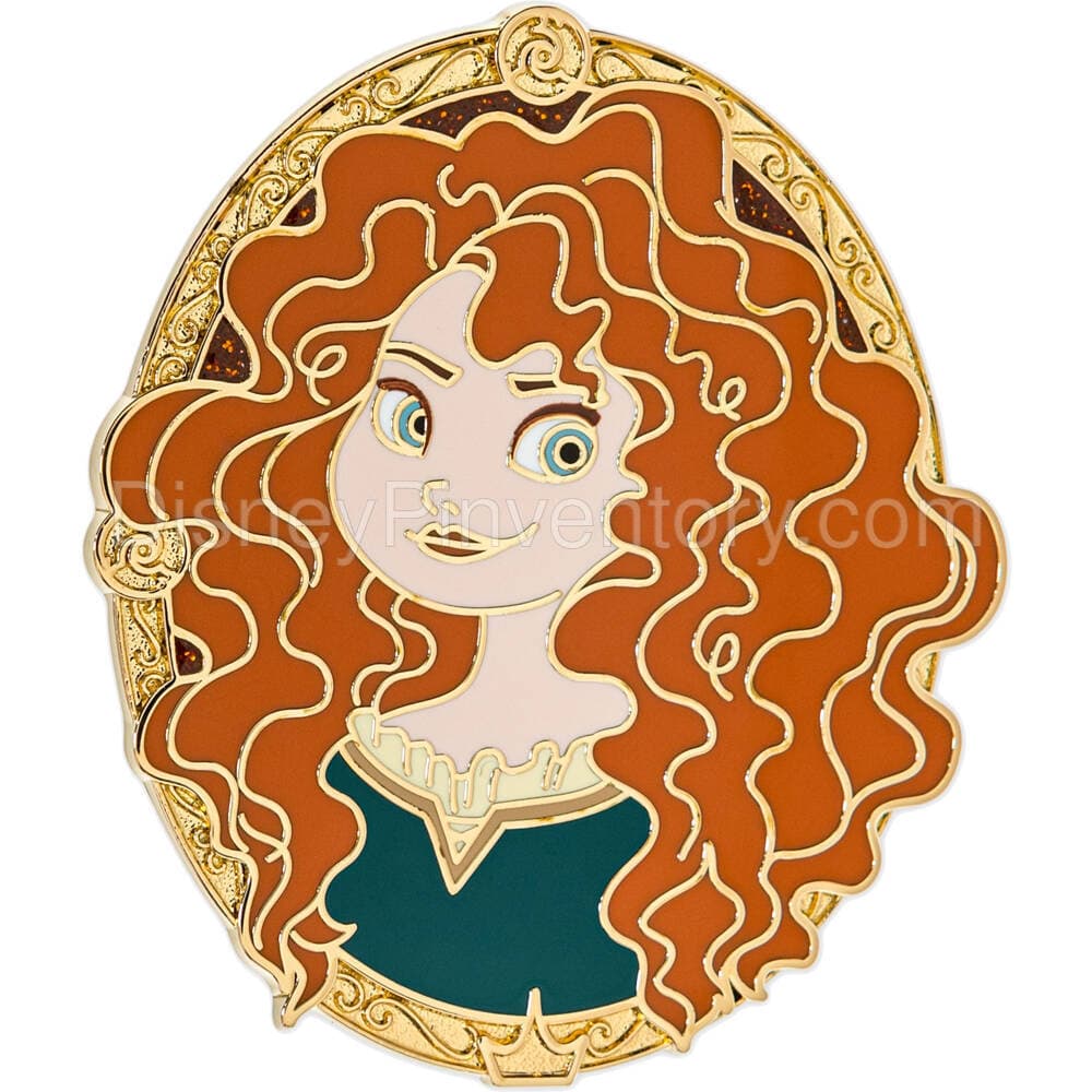 Merida Princess Portrait Pin - Brave - Pin 24395