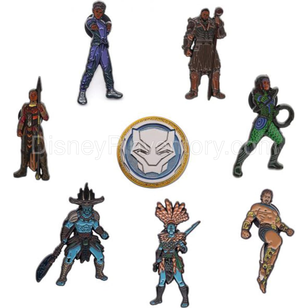 Black Panther: Wakanda Forever 8 Pin Set - Pin 24478
