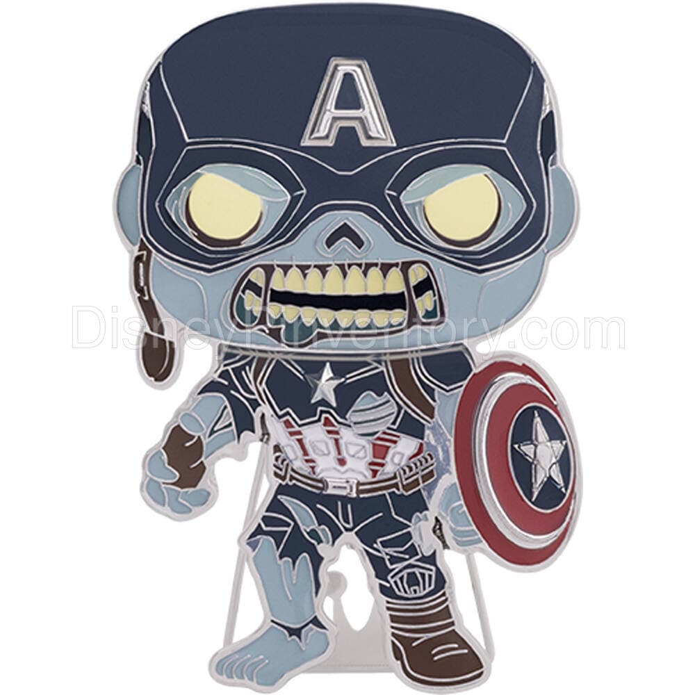 Zombie Captain America - What If...? - Pin 24522