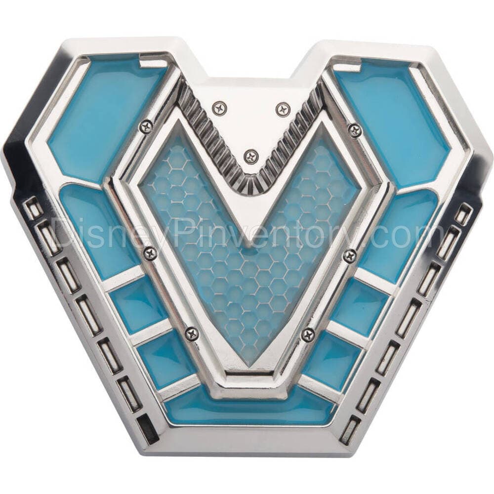 Wakanda Forever Iron Heart Arc Reactor Replica Glow In The Dark Magnetic Pin - Pin 24771