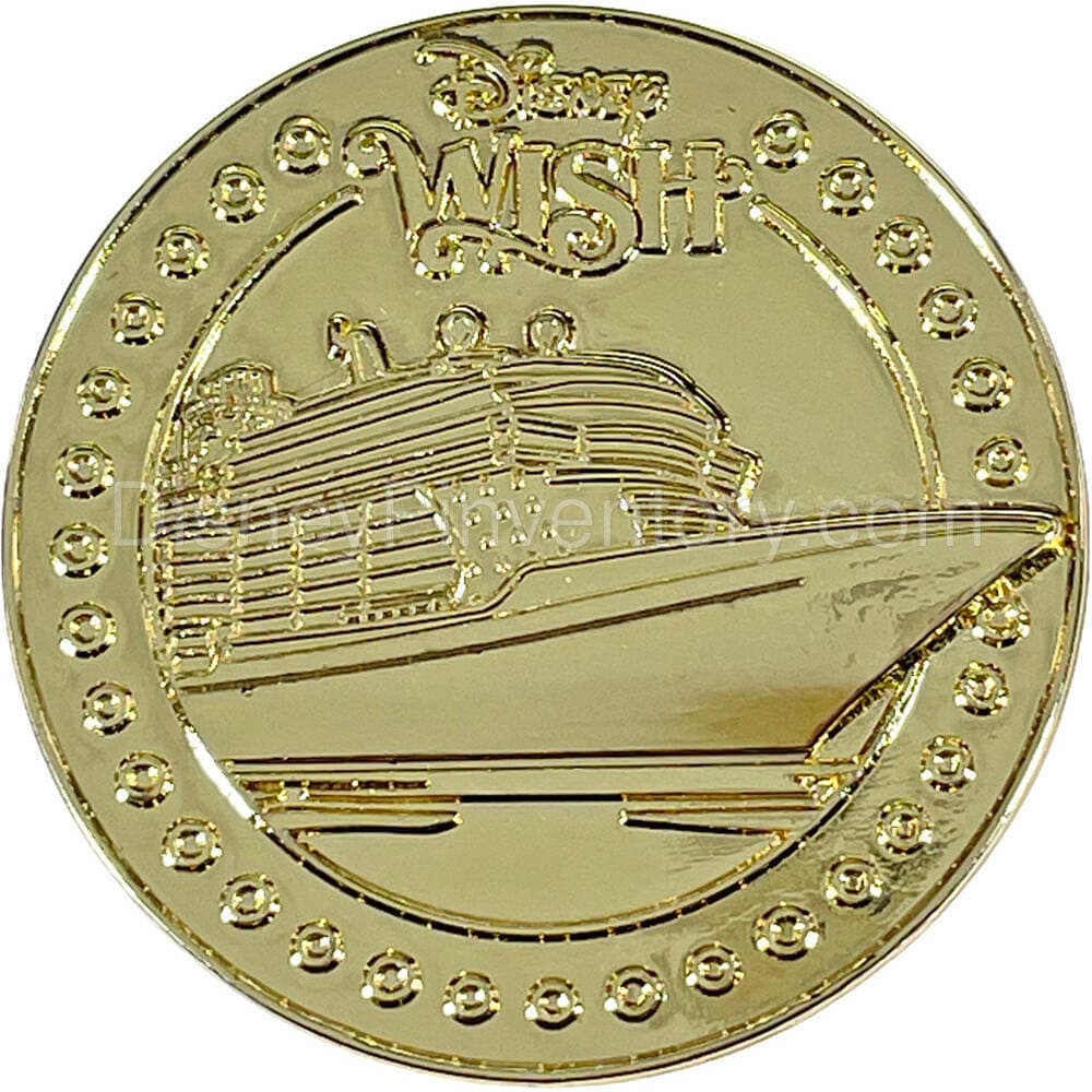 Disney Wish Coin Pin - Pin 25228