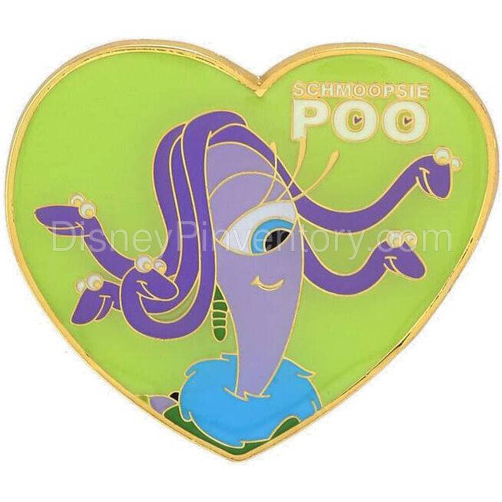 Loungefly Disney Pixar Monsters, Inc. Mike & Celia Pet Names Pin Set - Schmoopsie Poo Pin - BoxLunch Exclusive - Pin 25551