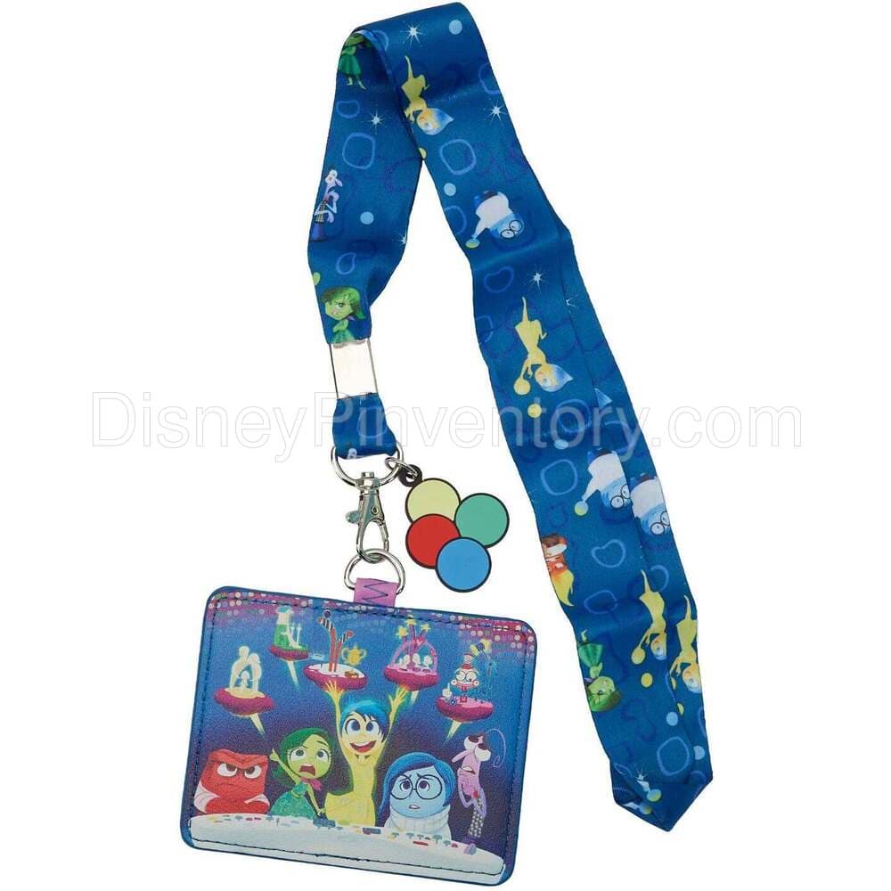 Inside Out Control Panel Lanyard with Card Holder - Pin 25671