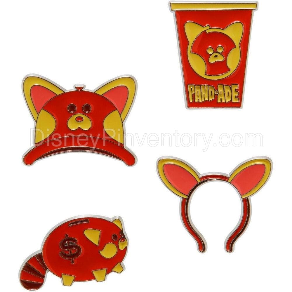 Disney Pixar Turning Red Panda Merch Pin Set - BoxLunch Exclusive - Pin 25674
