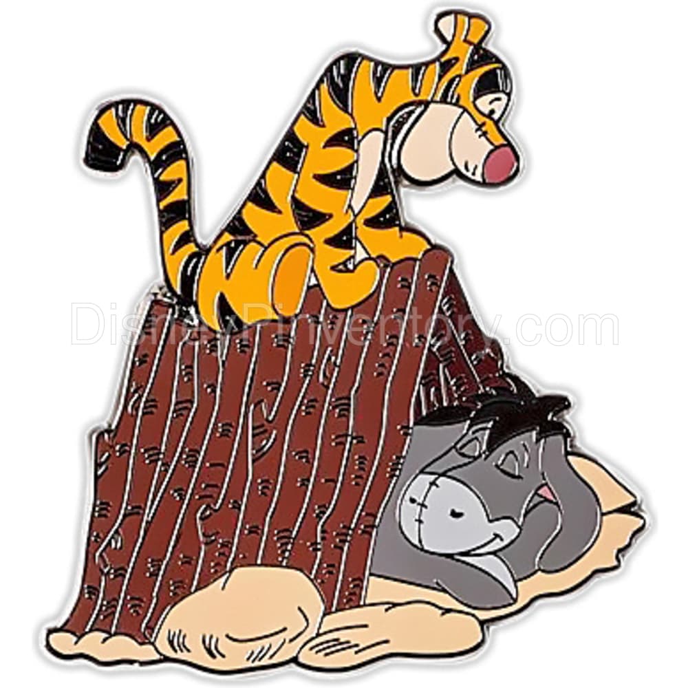 Winnie the Pooh Pin Trading Starter Set - Tigger with Eeyore Pin - Pin 25752