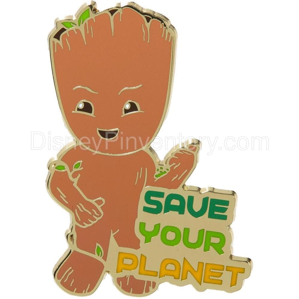 Marvel Guardians of the Galaxy Groot Save Your Planet Enamel Pin - Pin 26917