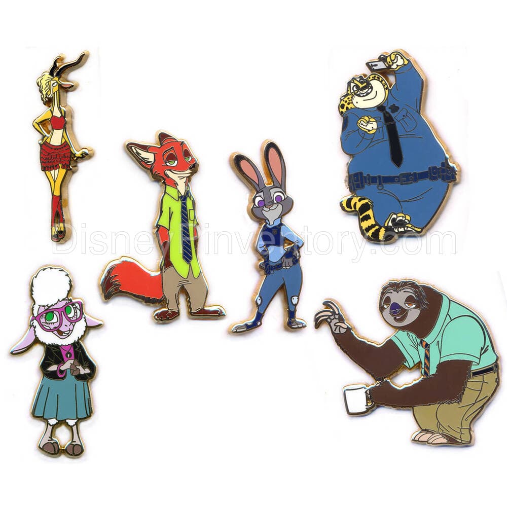 Zootopia Booster Pin Set - Pin 26981