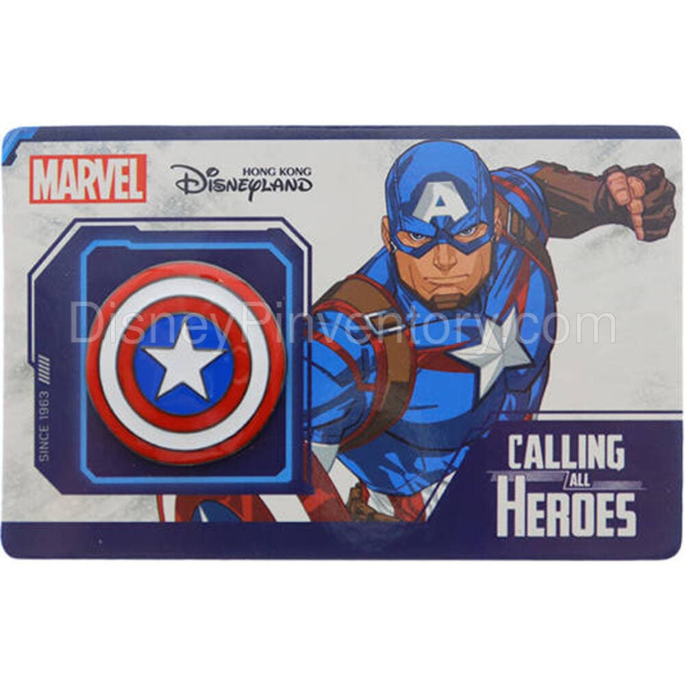 CALLING-ALL-HEROES - Captain America Pin - Pin 27510