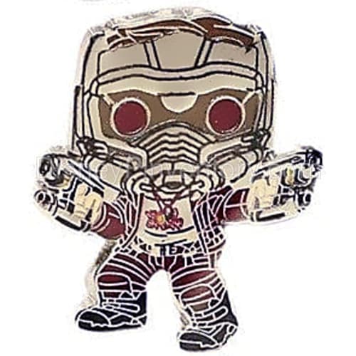 Funko Pop! Guardians of the Galaxy Infinity Saga Pin Set - Star-Lord - Pin 28202