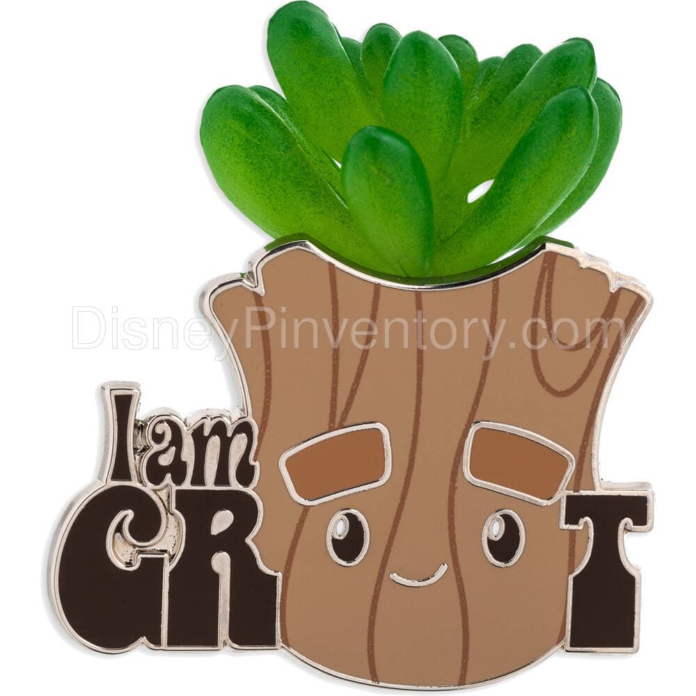 Groot Pin with Succulent Plant - Guardians of the Galaxy - Pin 30251