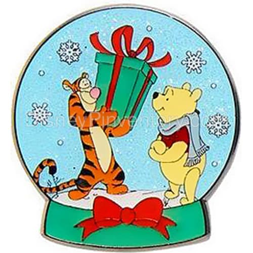 Loungefly Disney Winnie The Pooh Snow Globe Blind Box Pin Set - Tigger & Pooh - Pin 31100