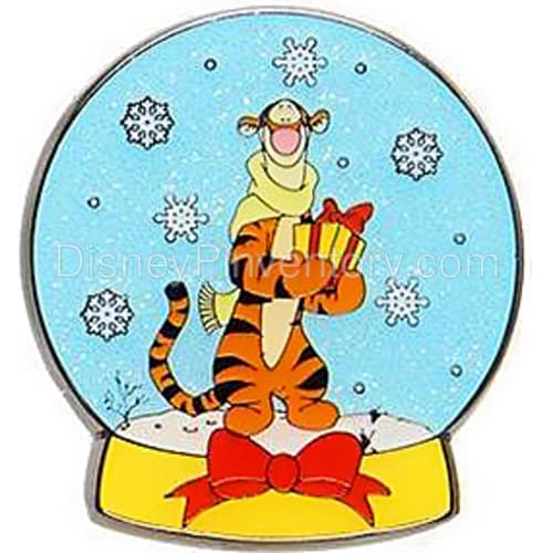 Loungefly Disney Winnie The Pooh Snow Globe Blind Box Pin Set - Tigger - Pin 31102
