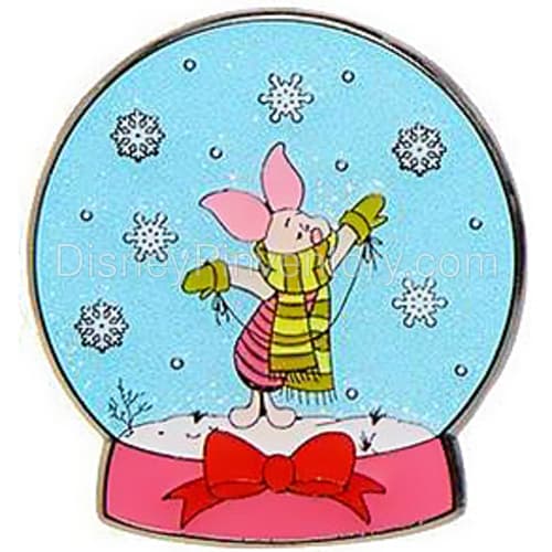Loungefly Disney Winnie The Pooh Snow Globe Blind Box Pin Set - Piglet - Pin 31103
