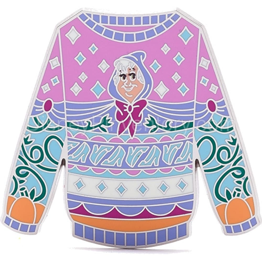 Classic Disney Christmas Sweater Mystery Pin Set - Fairy Godmother - Pin 31134