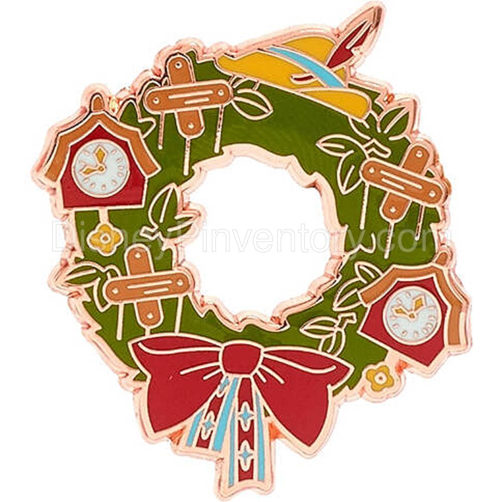 Disney Christmas Wreaths Mystery Pin Set - Pinocchio - Pin 31136