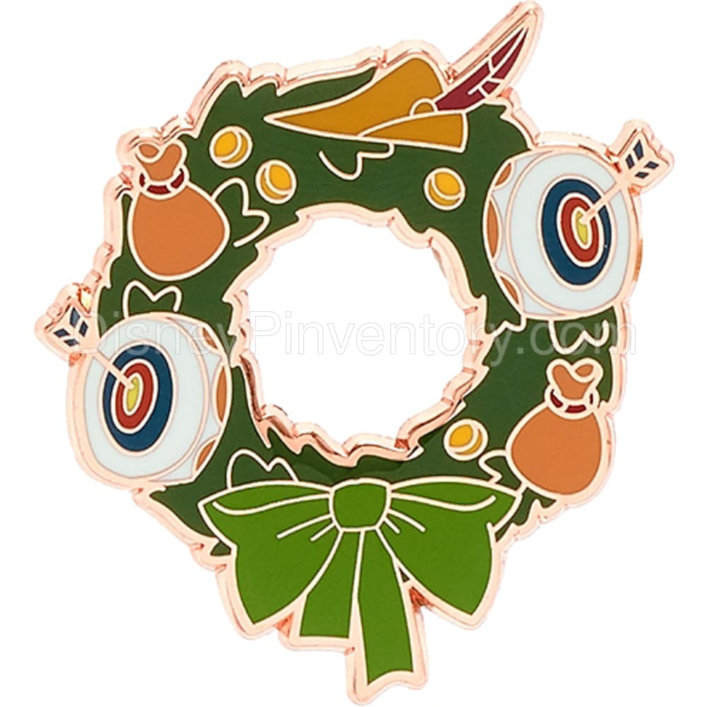 Disney Christmas Wreaths Mystery Pin Set - Robin Hood - Pin 31142