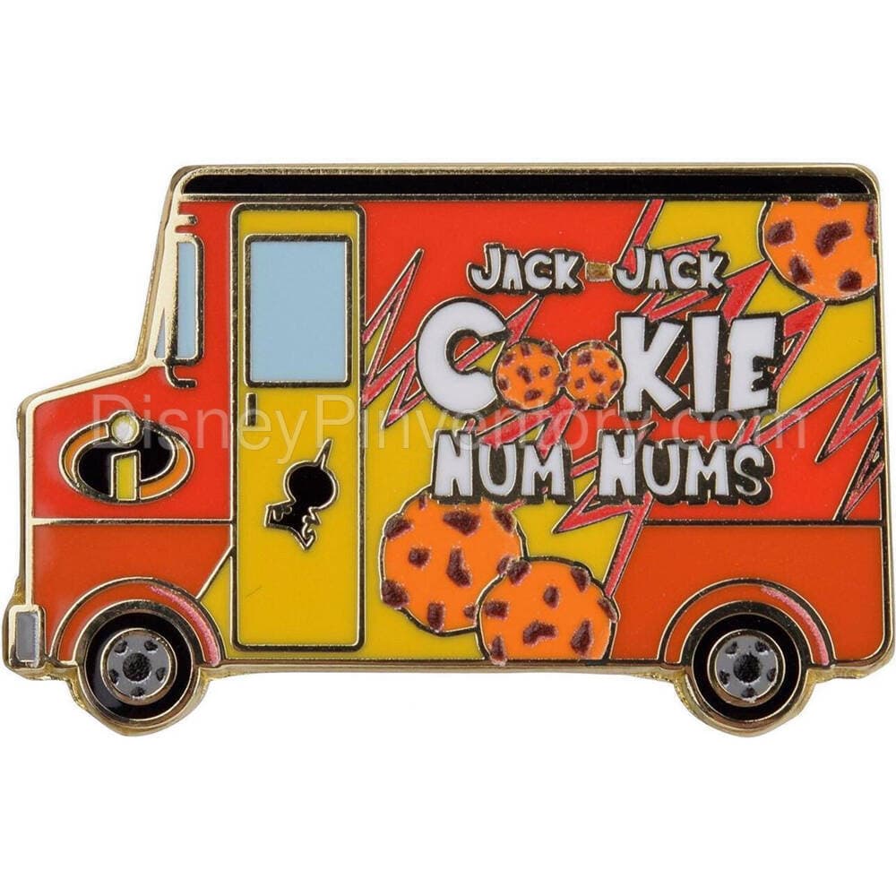 Our Universe Disney Pixar The Incredibles Food Truck & Jack-Jack Pin Set - Food Truck Pin Only - BoxLunch Exclusive - Pin 31434
