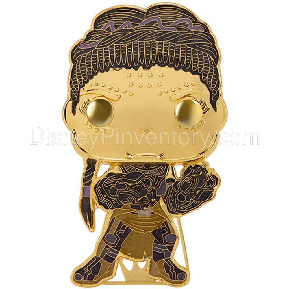 Funko POP! Marvel: Black Panther Shuri Gold Chase Pin - Target Exclusive - Pin 32446
