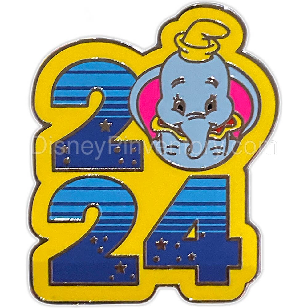 Disney 2024 Dated Character Booster Pin Set - Dumbo - Pin 32452