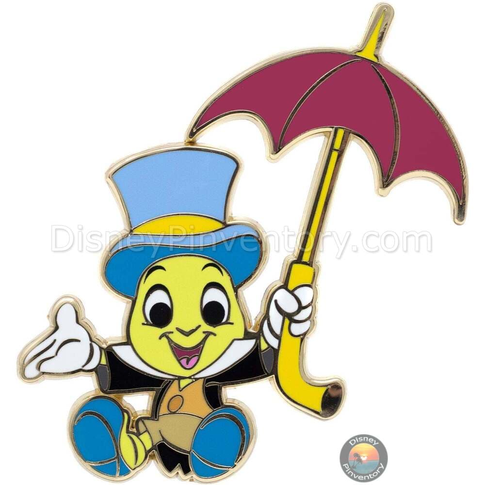 Disney Pinocchio Jiminy Cricket Pin - PALM Exclusive - Pin 35554
