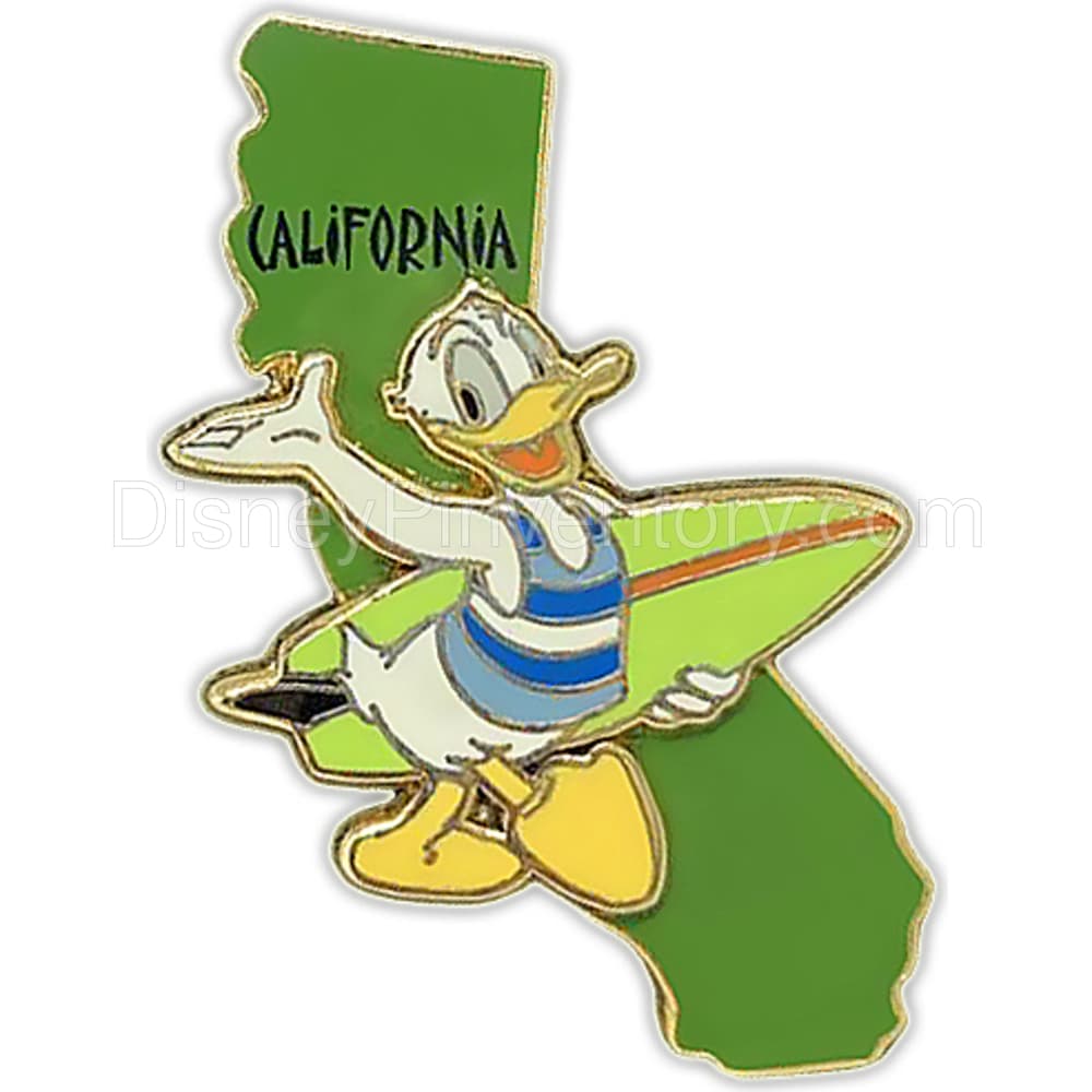 State Character Pin Series: Donald Duck / California - Pin 35724
