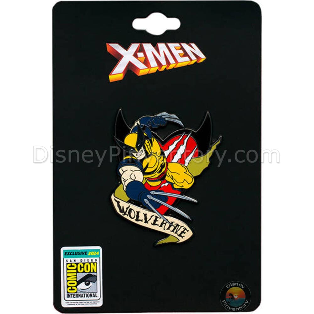 X-Men Wolverine Tattoo Flash Pin - SDCC 2024 - Pin 36860