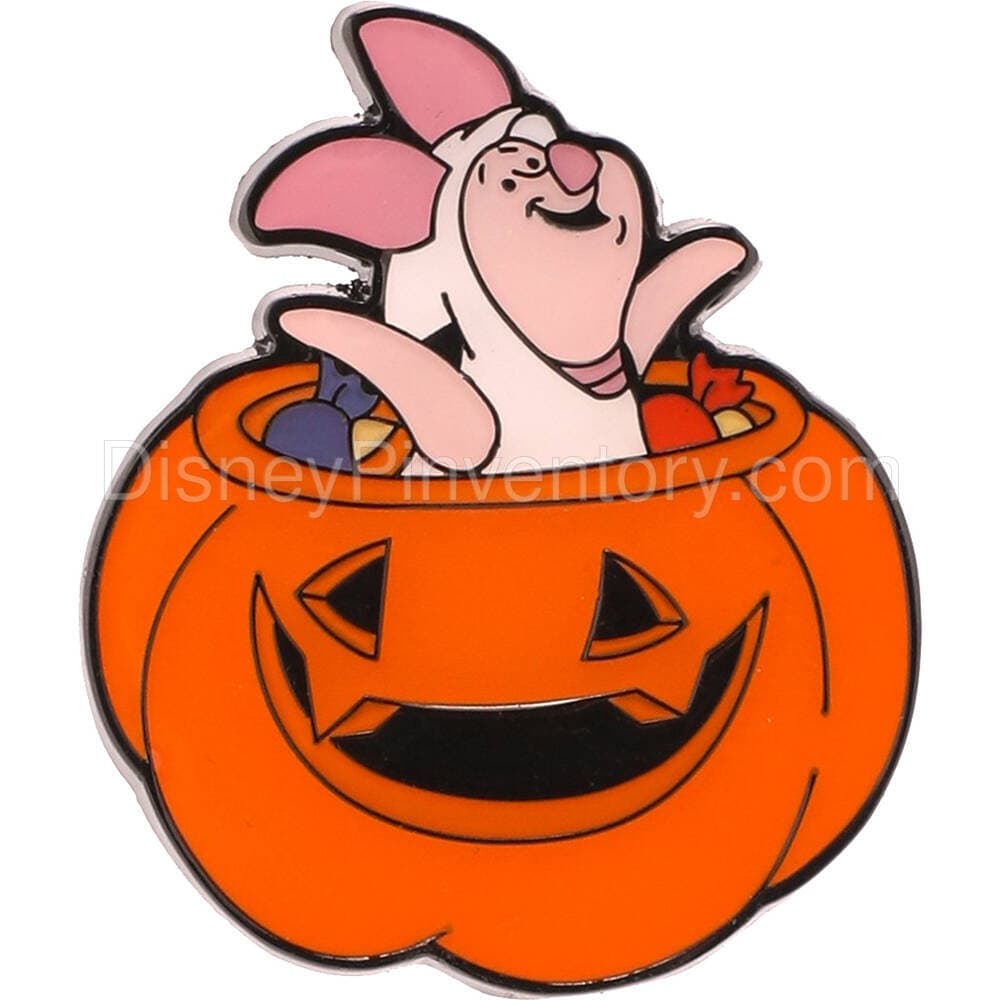 Loungefly Disney Winnie the Pooh Piglet Jack-o-Lantern Pin - BoxLunch Exclusive - Pin 36930