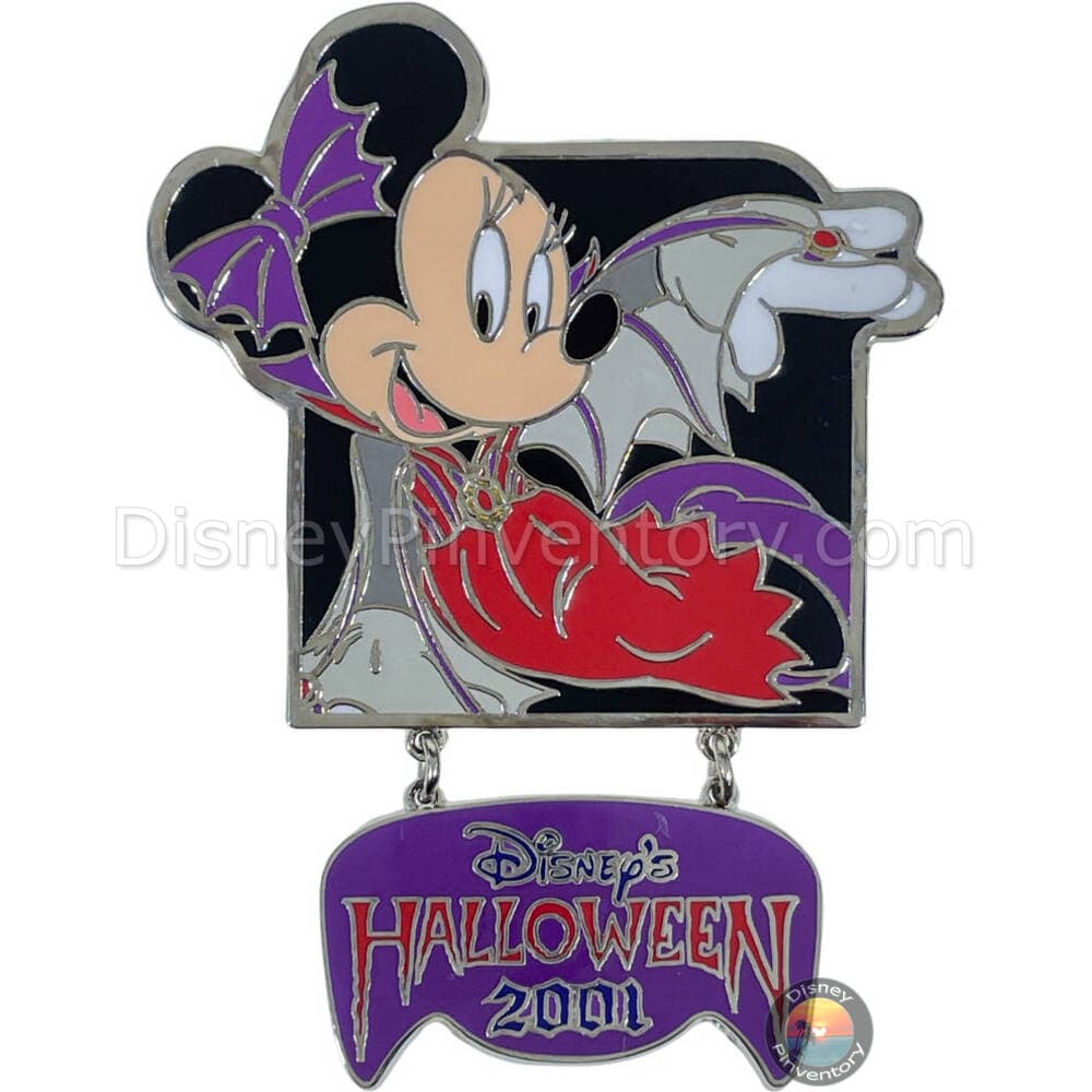 Tokyo Disneyland Halloween 2001 Pin - Minnie Mouse Vampiress - Pin 37866