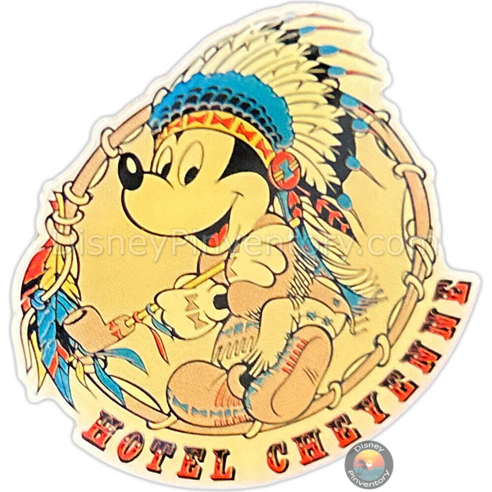 Disneyland Paris - Hotel Cheyenne Logo Pin - Pin 38257