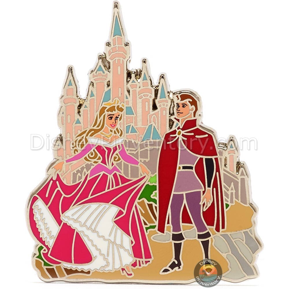 Princess Booster Pin Set - Aurora & Prince Phillip - Pin 39380
