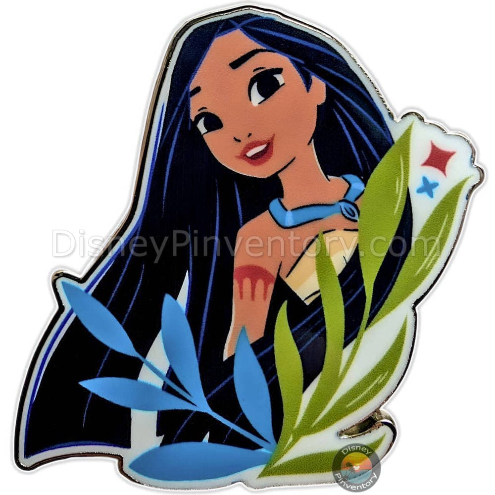 Floral Princess Pin - Pocahontas - Pin 39645