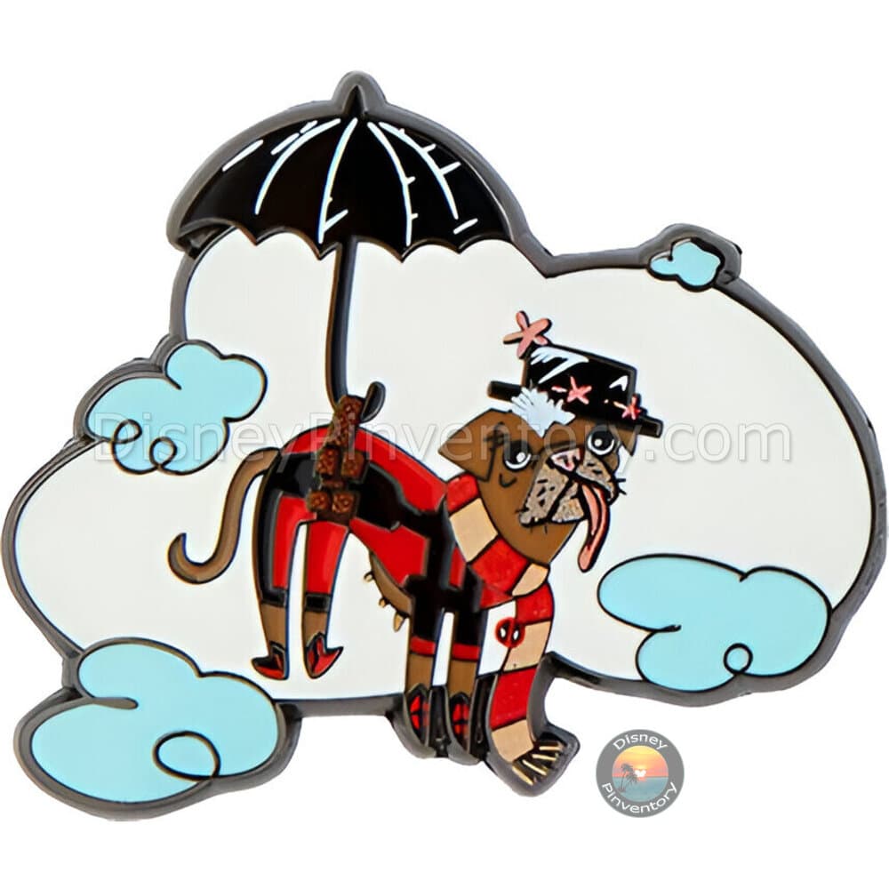 Marvel Deadpool Disney Movie Blind Box Pin Set - Mary Poppins - BoxLunch Exclusive - Pin 39720