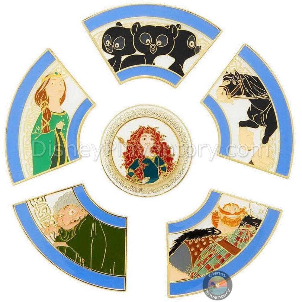 Loungefly Disney Pixar Brave Character Puzzle Blind Box Pin Set - BoxLunch Exclusive - Pin 40839