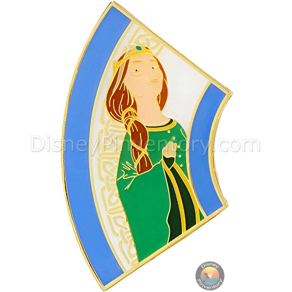 Loungefly Disney Pixar Brave Character Puzzle Blind Box Pin Set - Queen Elinor Pin - BoxLunch Exclusive - Pin 40845