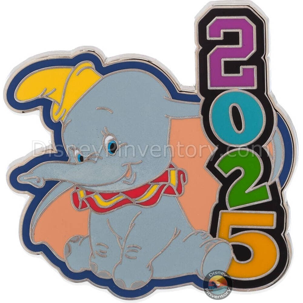 Disney Parks 2025 Mystery Pin Set - Dumbo Pin Only - Pin 41583