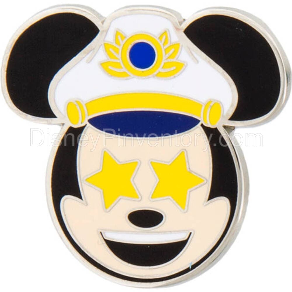 Disney Cruise Line Emoji Set - Captain Mickey Mouse - Pin 41836