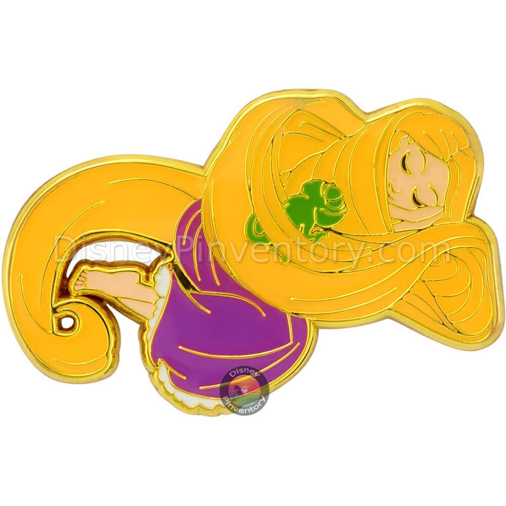 Loungefly Disney Tangled Rapunzel & Pascal Snoozing Pin - Pin 42336