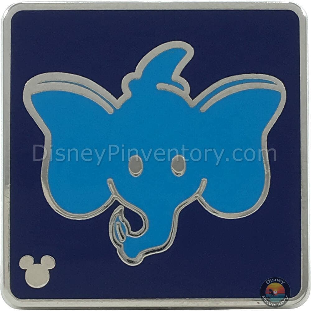 Hidden Mickey 2017 Wave A: Attraction Icons Pin - Dumbo the Flying Elephant - Pin 42747