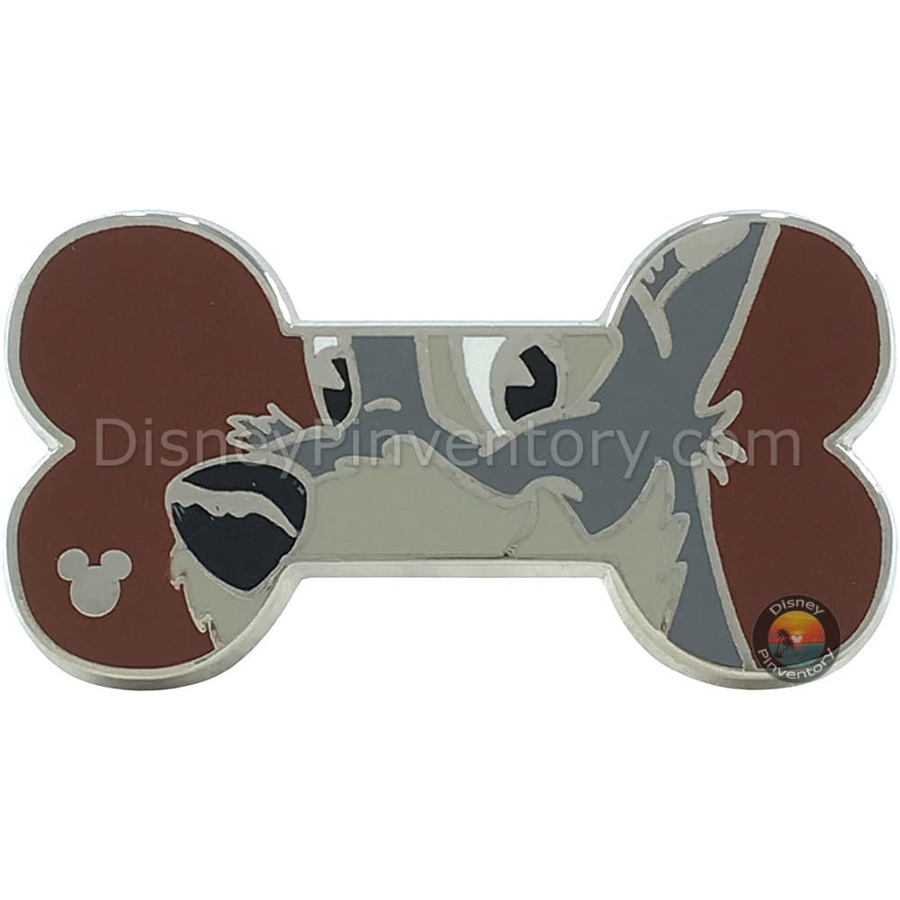 Hidden Mickey2017: Disney Dog Bones Pin - Tramp - Pin 42774