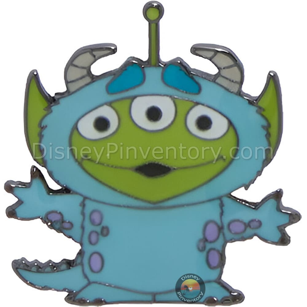 Disney Pixar Toy Story Alien Remix Blind Box Pin Set - Alien as Sulley - Pin 42837